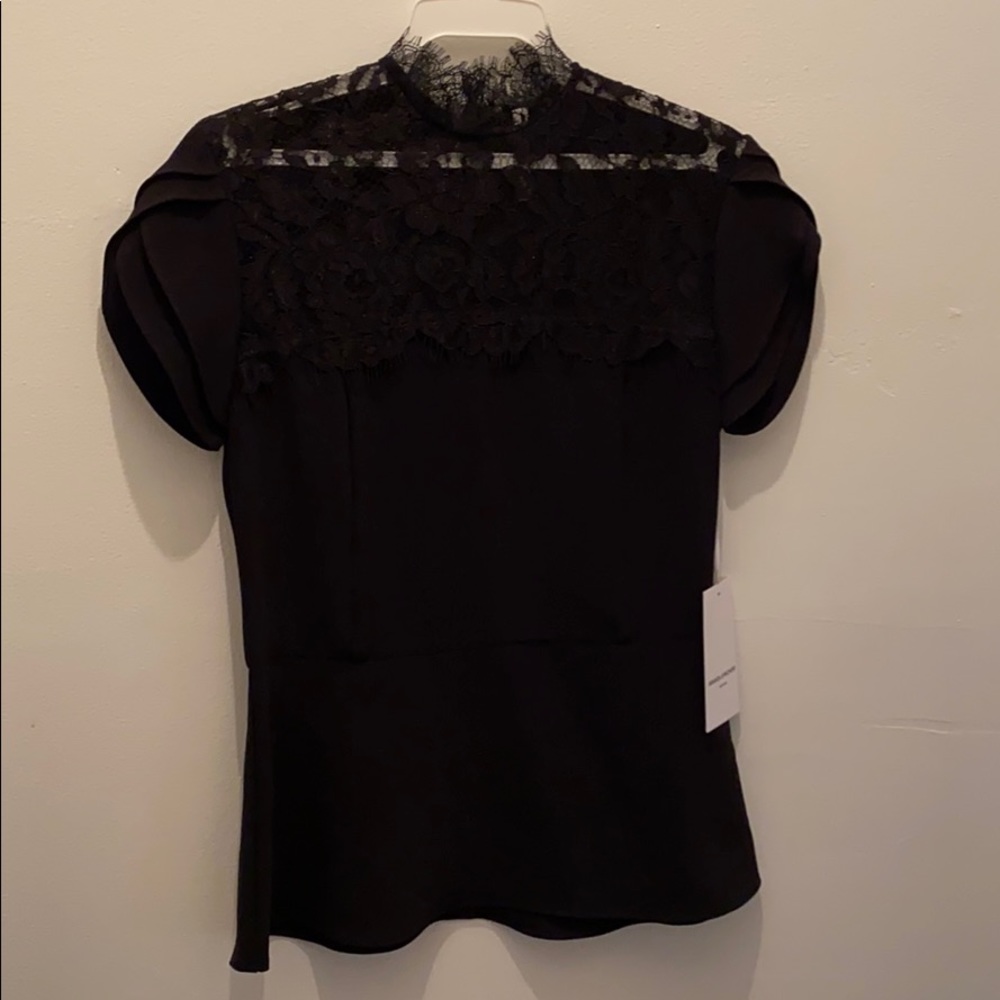 Amanda uprichard lace blouse xs